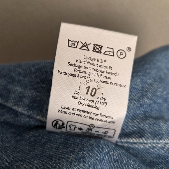 Sezane Abby Vest in Light Blue size 42 NWT - Picture 10 of 10